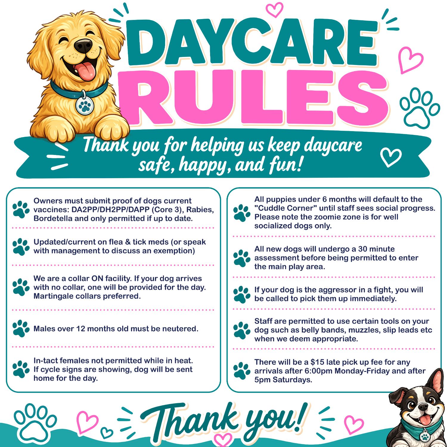 DOGtopia-Rules